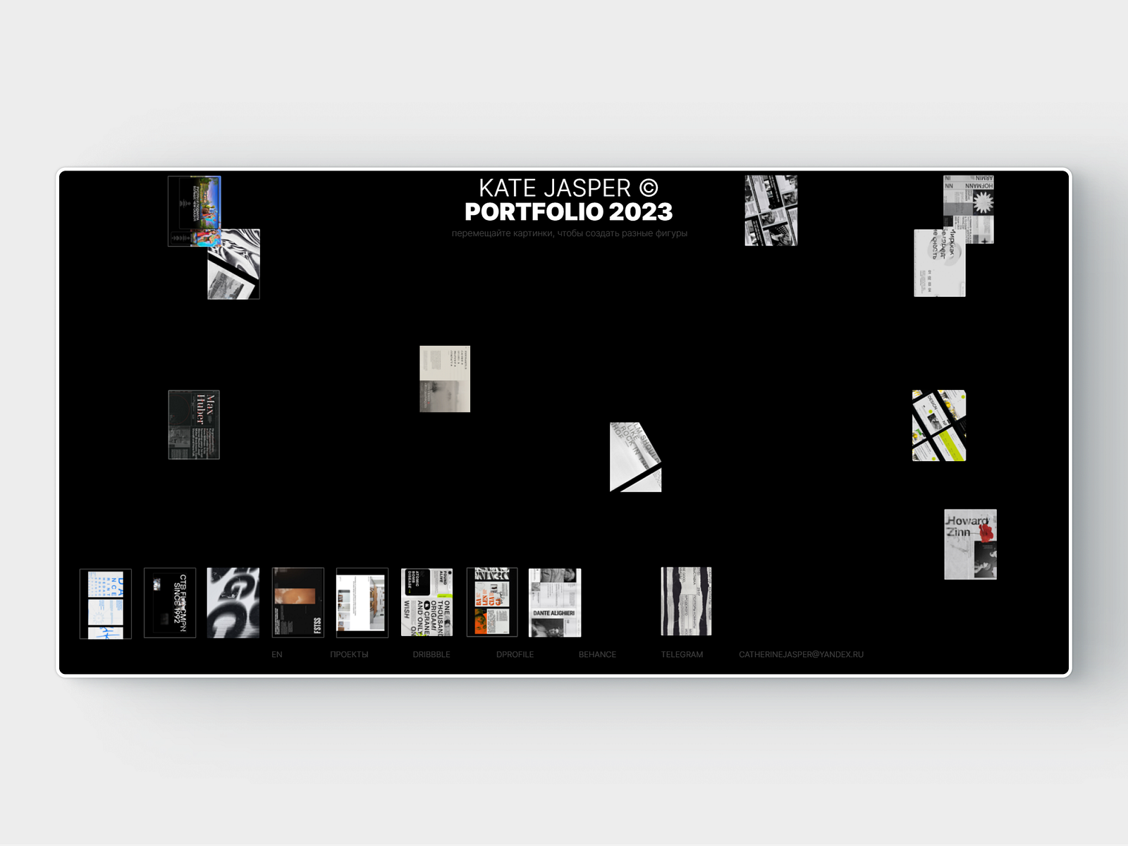 DESIGNER PORTFOLIO WEBSITE By Kate Jasper On Dribbble designer-portfolio-website-by-baky-billah-on-dribbble