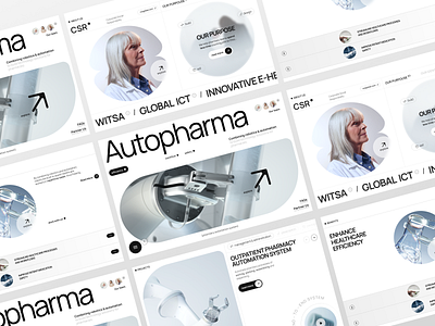 Pharmaceutical Website Design biopharma biotech doctor drug supply drugs health healthcare hospital landing page medical medicine pharma pharma factory pharmacy research science technology ui ux webdesign website