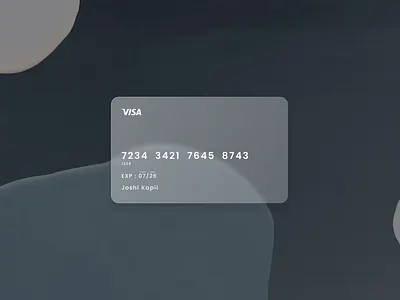 Glass Card Design css glassmorphism designs figma