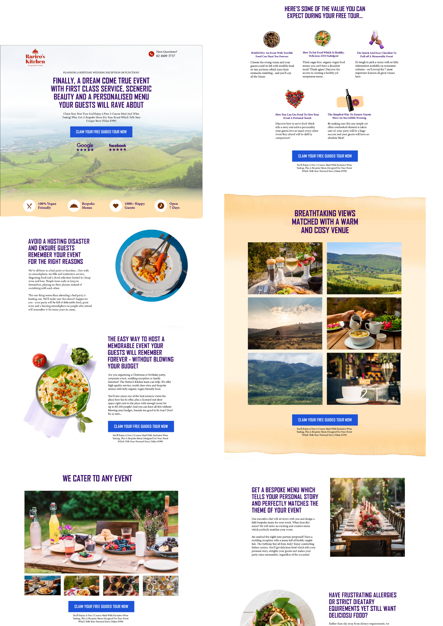 Appointment Booking Funnel branding ui