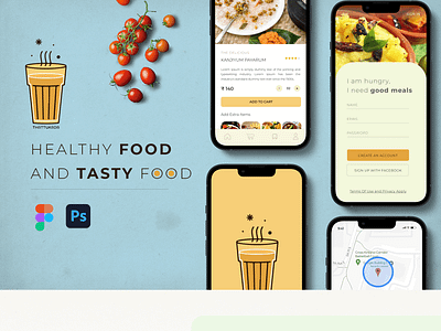 Restaurant app UI design app app designer app development apps figma restaurant restaurant app ui designer uiux user interface designer wireframes