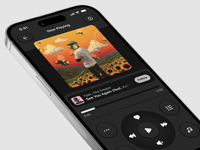 Retro Music Player album artist ios ipod listen mobile music music app music app ui old player playlist real realistic retro skeuomorphism song uiinteraction ux