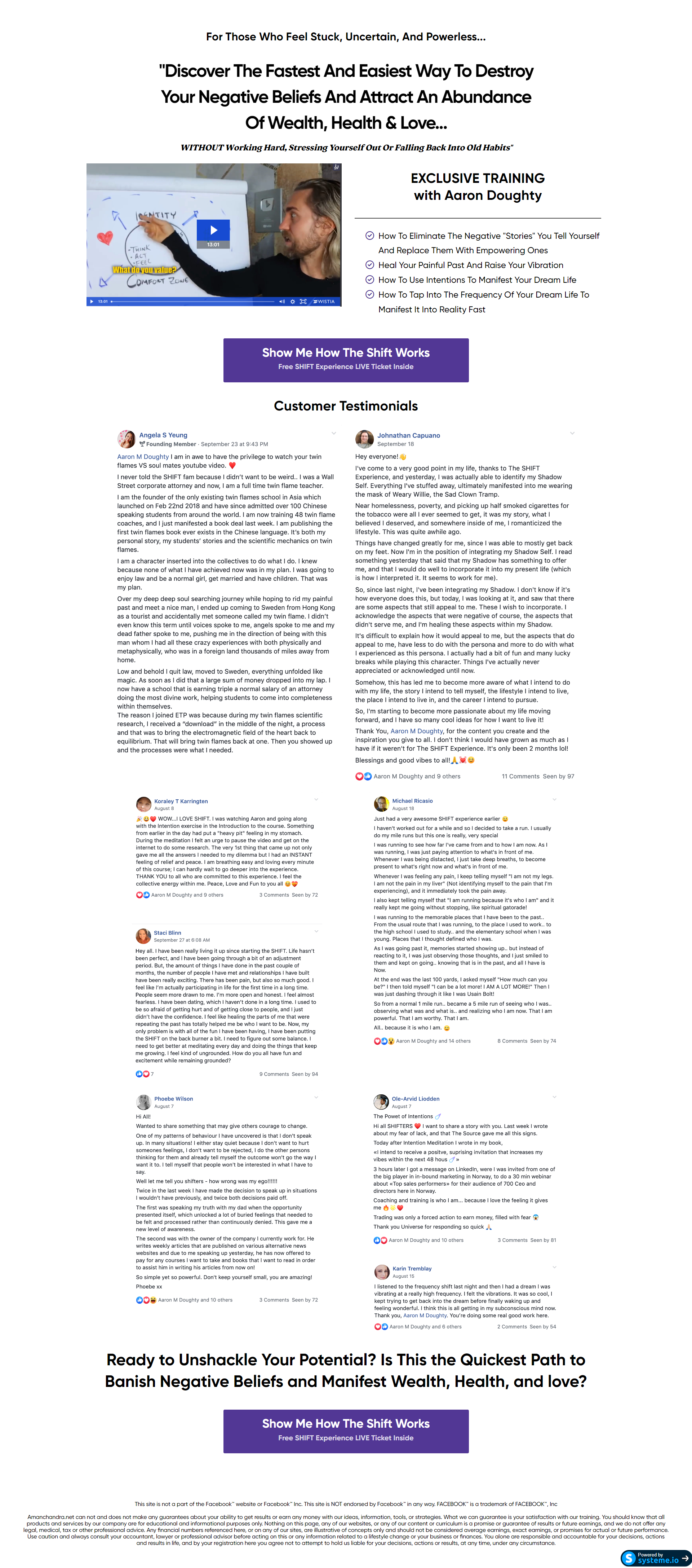 Video sales letter (VSL)