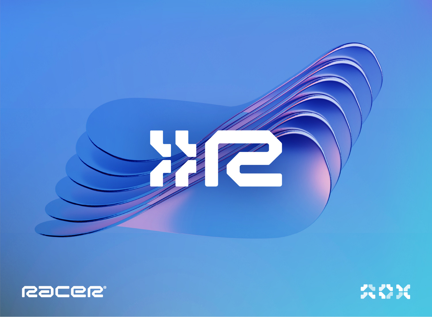 Racer Logomark branding designers republic font font design futuristic graphic design modern racing type design typographic typography wipeout y2k