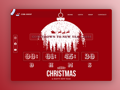 New years Countdown countdown countdown uiux countdownuiux design illustration ui uiux design ux website