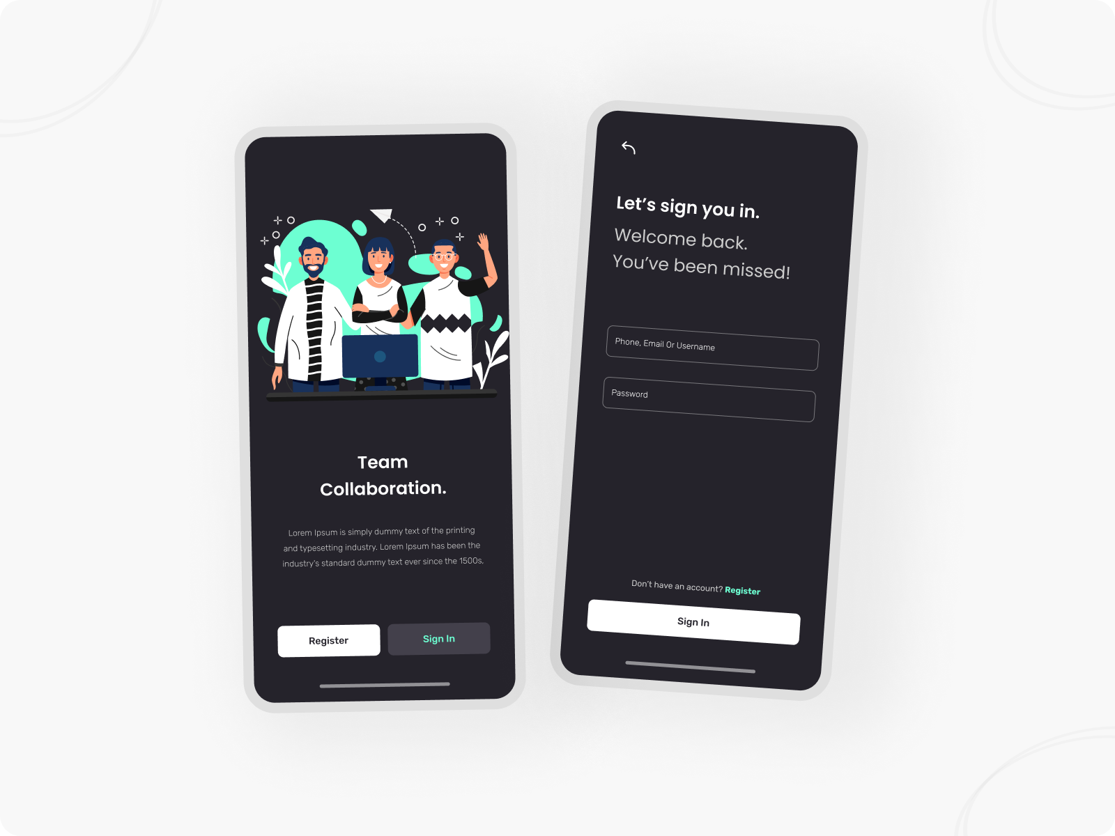 Team Collaboration Mobile App Ui by NehaGuleria on Dribbble