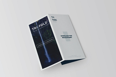 Trifold Brochure Mock-Up Set #2 branding brochure business catalog cover design design free graphic design identity logo mock ups mockup print design psd stationery template trifold typography
