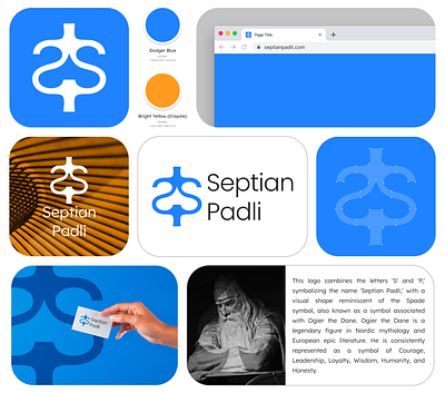 Septian Padli - Personal Logo Design 3d animation branding graphic design logo