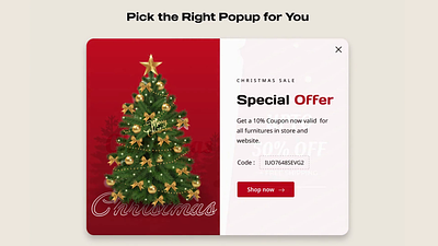 Christmas Pop-Up Ideas to Increase Your Holiday Sales Free🎄🎅🎁 animation best popup cards buy html templates christmas pop up templates christmas popup cards christmas. free popup html templates merry christmass offer templates pop up templates popup templates special offer ui templates uiux design website popups