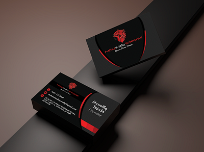 Bussines Card Design : Fathulwafiq Enterprise branding design graphic design illustration logo product vector