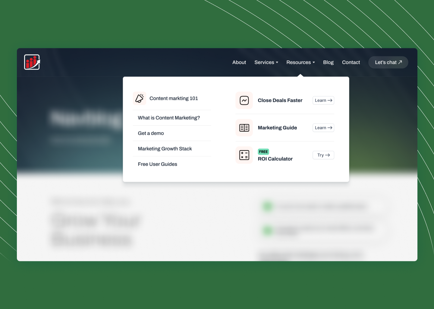 Navigation Dropdown By Parvez Shaikh On Dribbble
