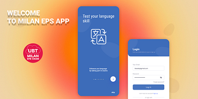 Milan UBT APP korean language learning mobile app