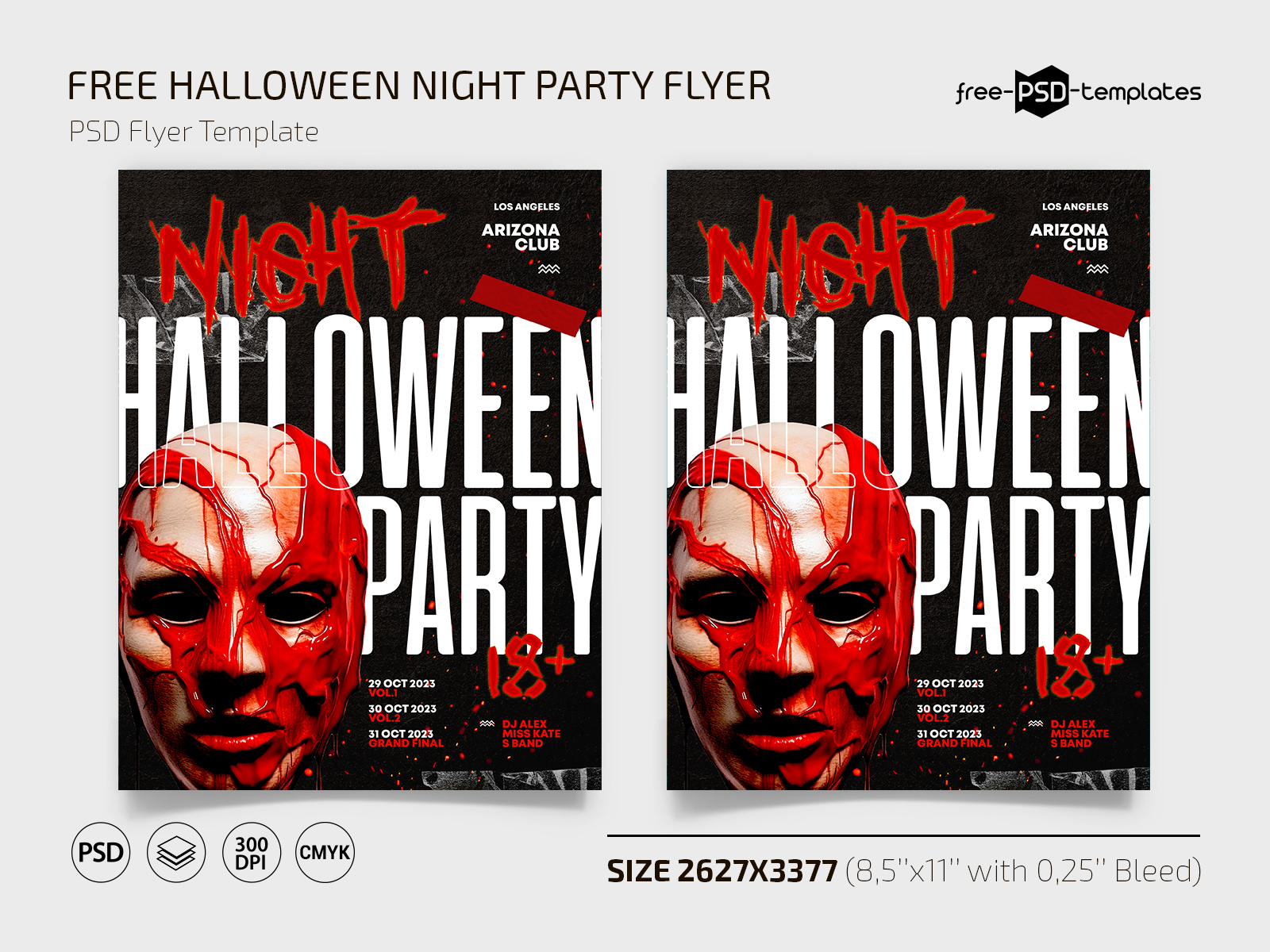 Free Club Flyer / Poster PSD Templates (2023)