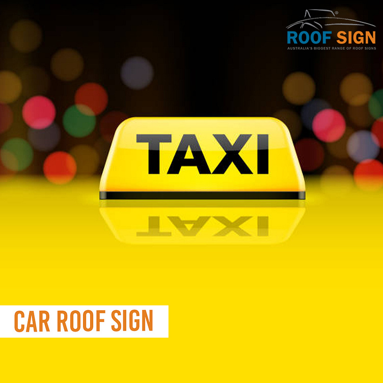 Car Roof Signs by Roofsign on Dribbble