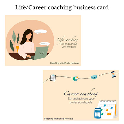 Business cards branding graphic design illustration logo