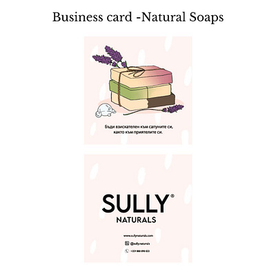 Business card - Sully Naturals branding graphic design illustration logo