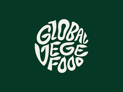 Global Vege ❧ belcdesign branding food logodesign logomark logotype patrykbelc typography vege vegetarian