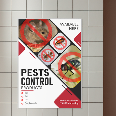 Poster design for a Wholesale Agent branding design designer graphic design graphic designer pest control pest control products pests control products poster poster poster design wholesale agent wholesale agent poster design