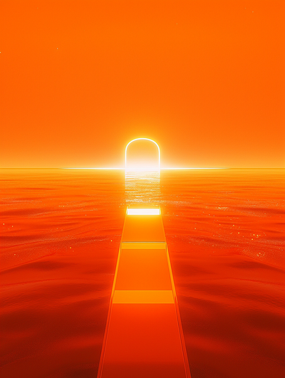 Sunset dall e