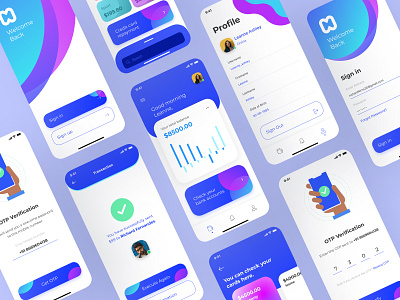 Money: UI UX Design Banking App(All Screens) android app app banking design ui ui ux ux