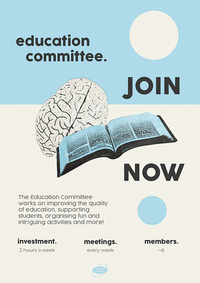Education Committee Committee Market Poster poster