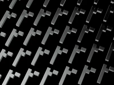 random 3d animation array blender cycles metal motion graphics nft random render ui