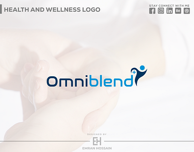 Health & Wellness Logo branding design graphic design illustration logo logodesigner logodesigns logomark logotype ui