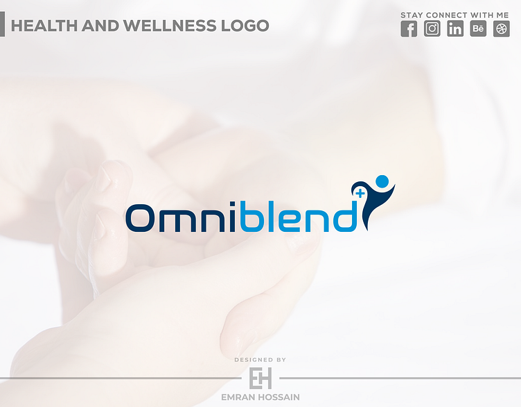 Health Wellness Logo By Emran Hossain On Dribbble