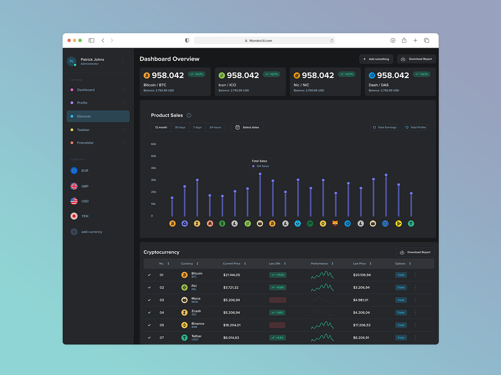 Dark Mode UI by KL-Webmedia on Dribbble