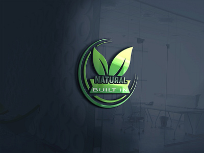 Natural Logo 3d animation branding business logo design graphic design illustration logo logo design logo natural motion graphics natural natural logo ui vector