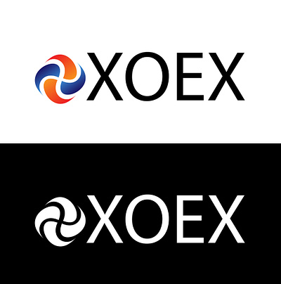 Logo for Xoex branding graphic design icon logo