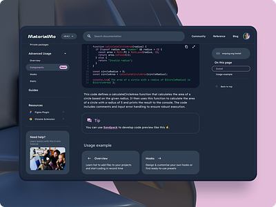 API / Documentation • Material You (m3) • Design system api api docs api documentation design system documentation docs documentation template documentation website figma material help center help center ui helpcenter knowledge base knowledgebase material material 3 material design 3 material you online documentation product documentation support center