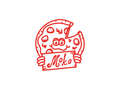 Missing slice pie badpie design fastfood food graphic design illustration pepperoni pizza pizzeria