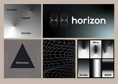 Horizon 2024 branding design dimension graphic design horizon icon identity illustration impact logo marks symbol ui