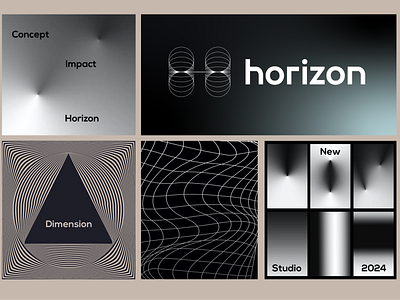 Horizon 2024 branding design dimension graphic design horizon icon identity illustration impact logo marks symbol ui