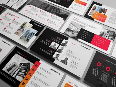 Coronation Pitch Deck design graphic design investor deck pitch deck pitch deck design powerpoint presentation design startup presentation