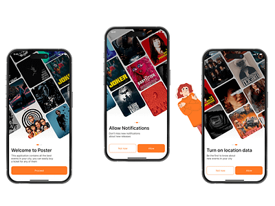 Poster Application(Events Near You) adobe adobe xd app application availability book book event data design event event app event location figma location login notification online ticket signup tickets ui