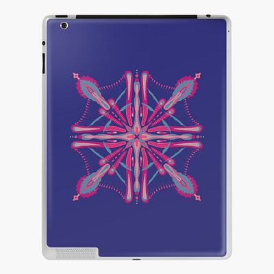 Brush Ipad Skin design findyourthing gift illustration mandala pattern print product