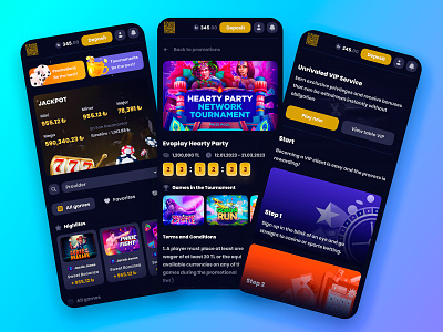 Live Casino: App Interface app betting bet betting betting interface casino free spins gambling gambling app game casino igaming live casino mobile betting mobile casino online casino reward design slots slots web design sports betting ui casino ux casino