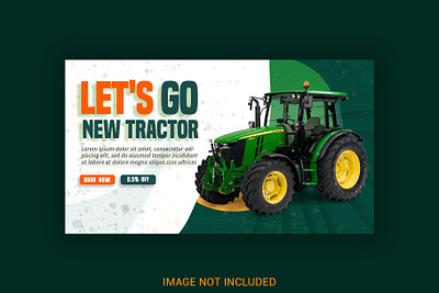 Tractor sale youtube thumbnail design banner sale sale banner thumbnail thumbnail banner thumbnail design thumbnail template youtube thumbnail