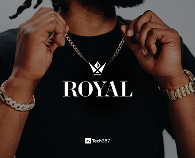 ROYAL JEWELLERY branding design graphic design logo royal style typography
