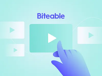 Video Editor branding design gradient hand illustration interface ui vector video webdesign