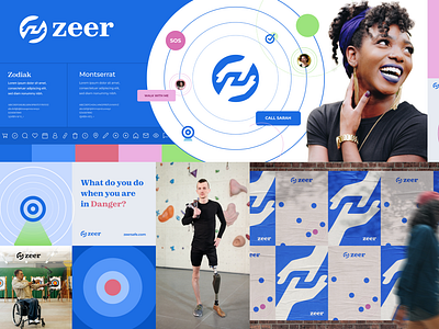 Zeer Stylescape app branding design graphic design illustration logo safety style stylescape typography visual identity web z zeer