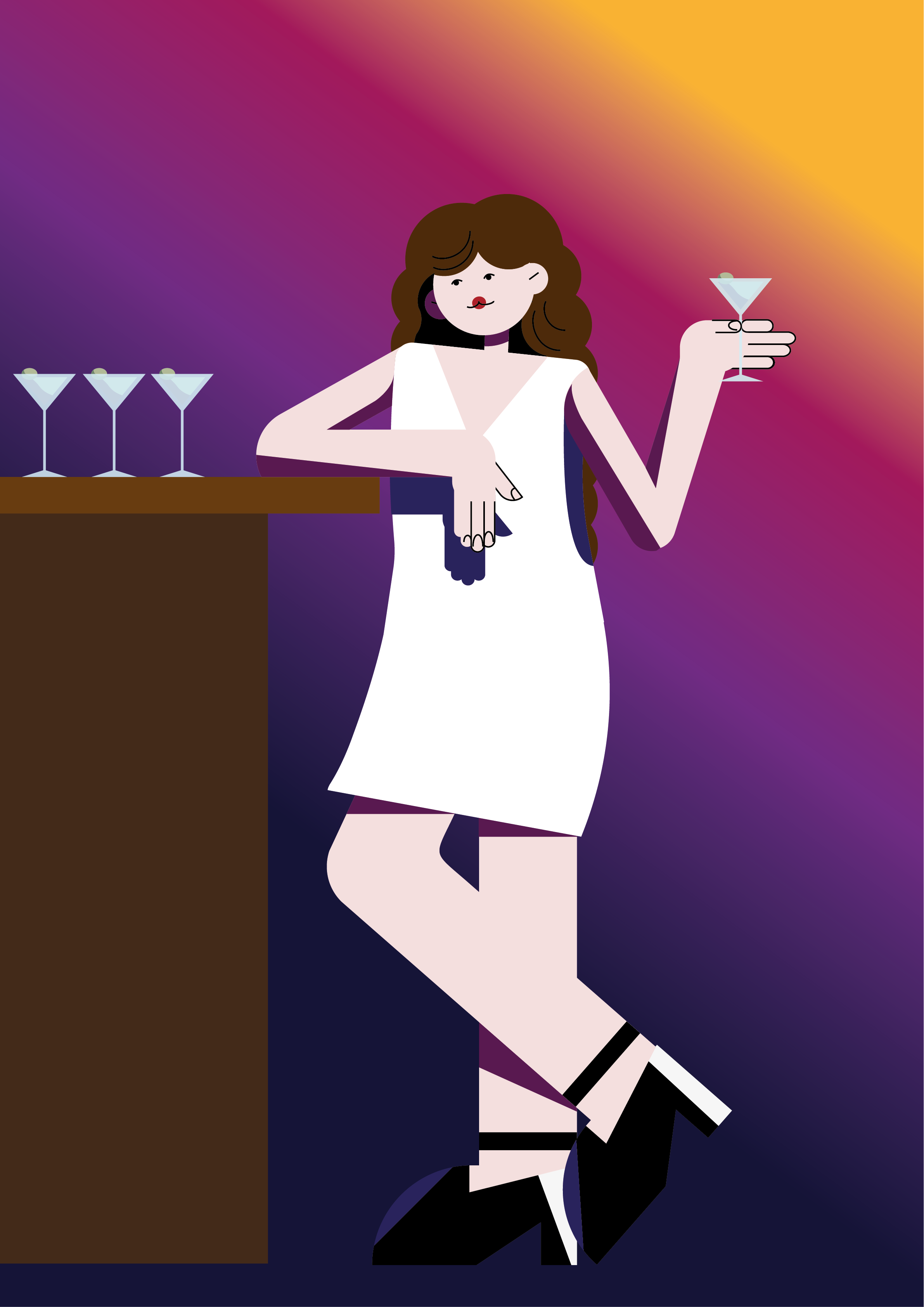 Eva from Lucifer art adobe adobe illustrator art eva illustration illustrator lucifer vector