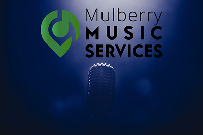 Mulberry Music Services branding graphic design logo