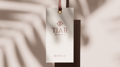 Tiar Acessórios - Branding brand branding design graphic design illustrator logo marca photoshop tag ui vector