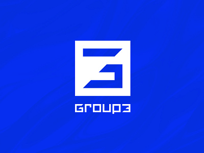 Group3 .blue 3 3g branding control digital g3 group instruments logo logo mark magnetic measurement science technology teslameter