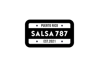 Salsa 787 branding graphic design logo