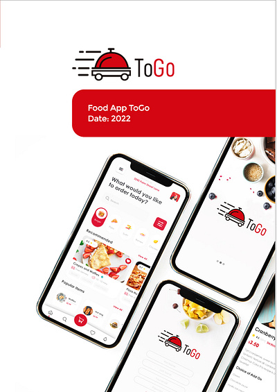 Food App UI Design Concept graphic design ui