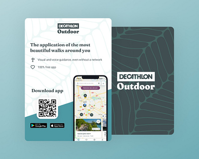 Decathlon Outdoor animation app application branding decathlon decathlon outdoor design figma flyer graphic design illustration interface logo motion graphics print social media ui ui design ux vector